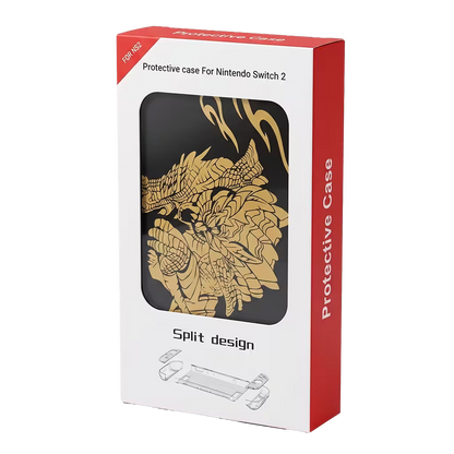 Carcasa Acrílica Nintendo Switch 2 – Diseño Monster Hunter Rise | Split Design