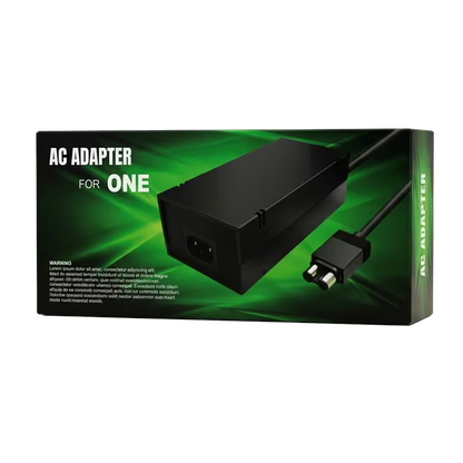 Fuente de Poder Genérica Xbox One FAT | Voltaje Automático Indicador LED 100-127V