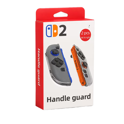Cubiertas Protectoras Acrílico para Joy-Con Nintendo Switch 2 | Transparente Anti-Rayaduras