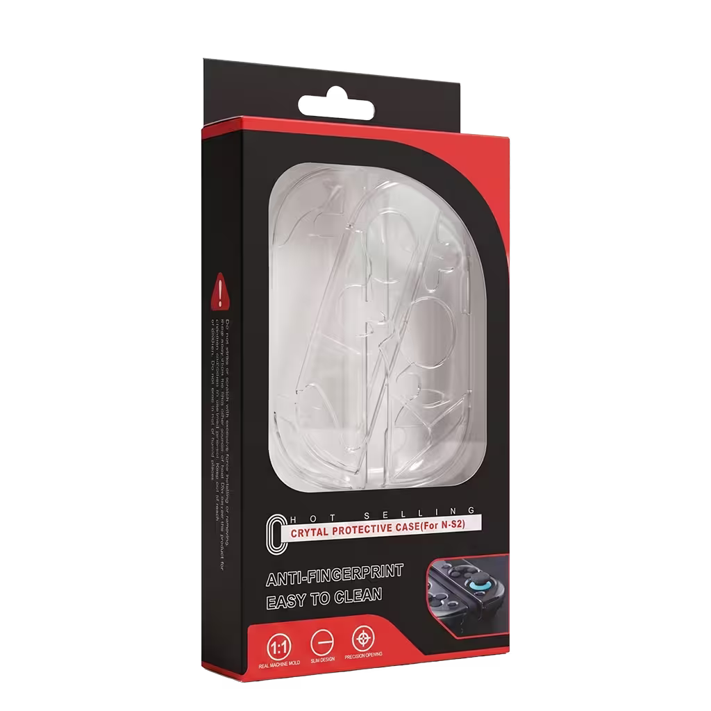 Carcasa Protectora Nintendo Switch 2 | Acrílica Transparente Crystal Clear