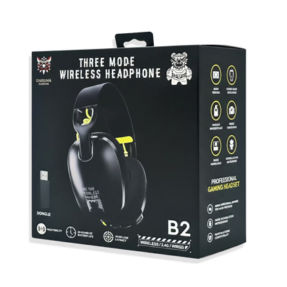 Diadema Inalámbrica ONIKUMA B2 – 3 Modos | 25h Batería | Drivers 40mm | 2.4G + BT 5.3