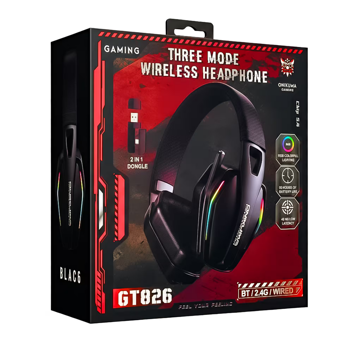 Diadema Gamer Inalámbrica ONIKUMA GT826