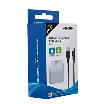 Batería Externa Recargable DOBE 1500mAh Control PS5 DualSense | Indicador LED Type-C