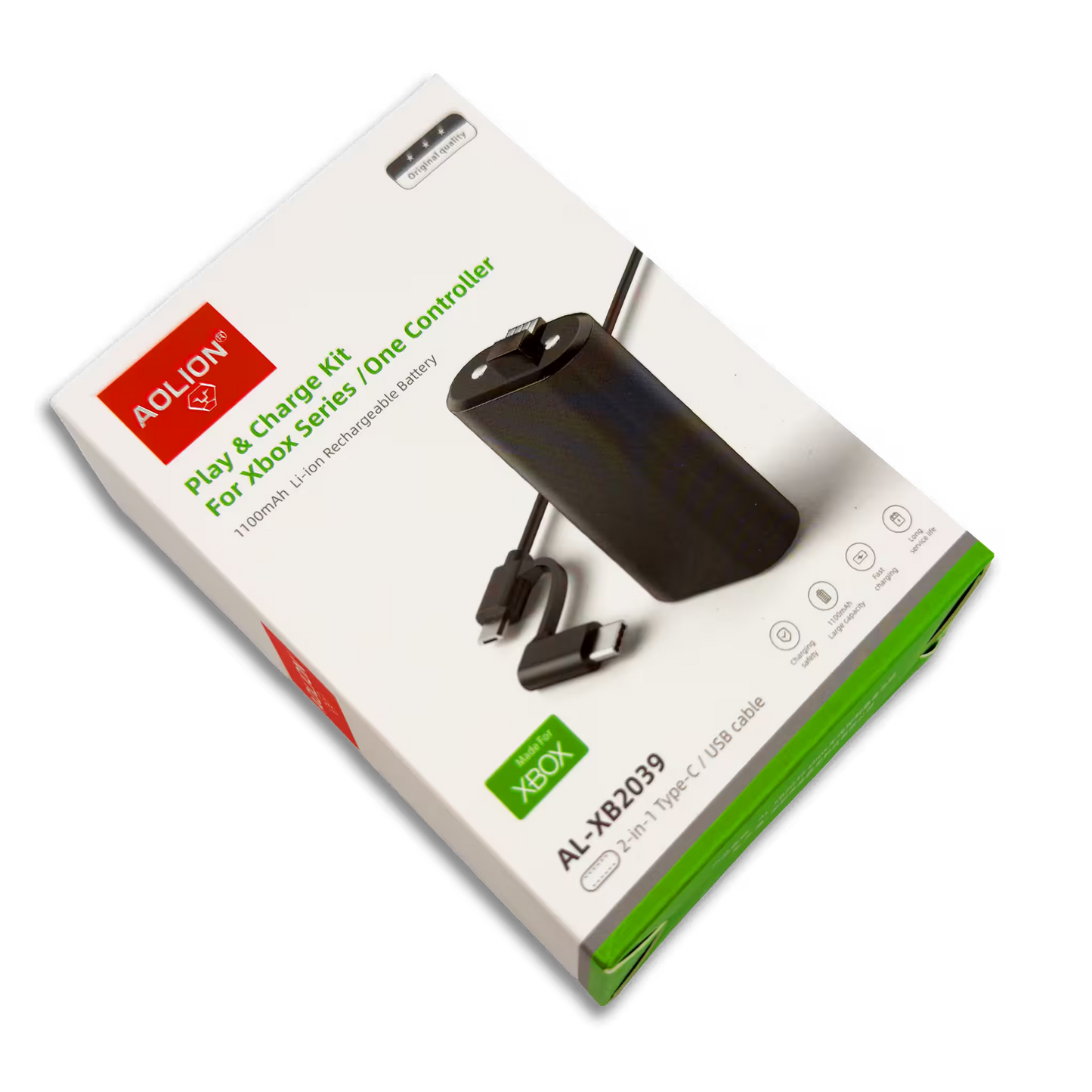 CARGA Y JUEGA CONTROL XBOX SERIES - XBOX ONE | AOLION