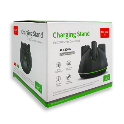 Estación de Carga AOLION Xbox Series X|S – 4 Baterías 1100mAh | Carga Simultánea