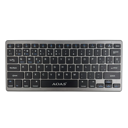 COMBO TECLADO- MOUSE RECARGABLE | AOAS A-1011 B