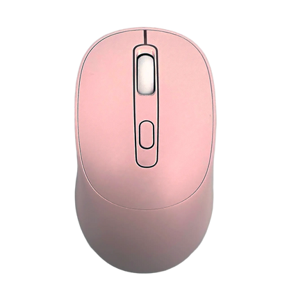 COMBO TECLADO Y MOUSE INALÁMBRICO K73 | ROSADO