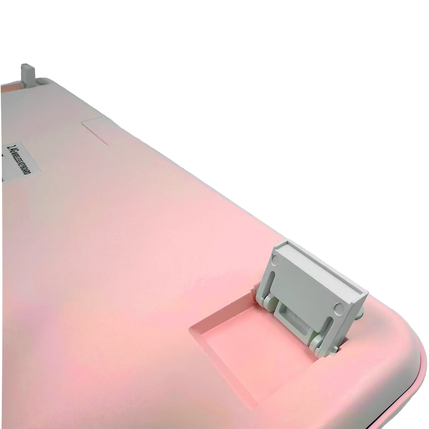 COMBO TECLADO Y MOUSE INALÁMBRICO K73 | ROSADO