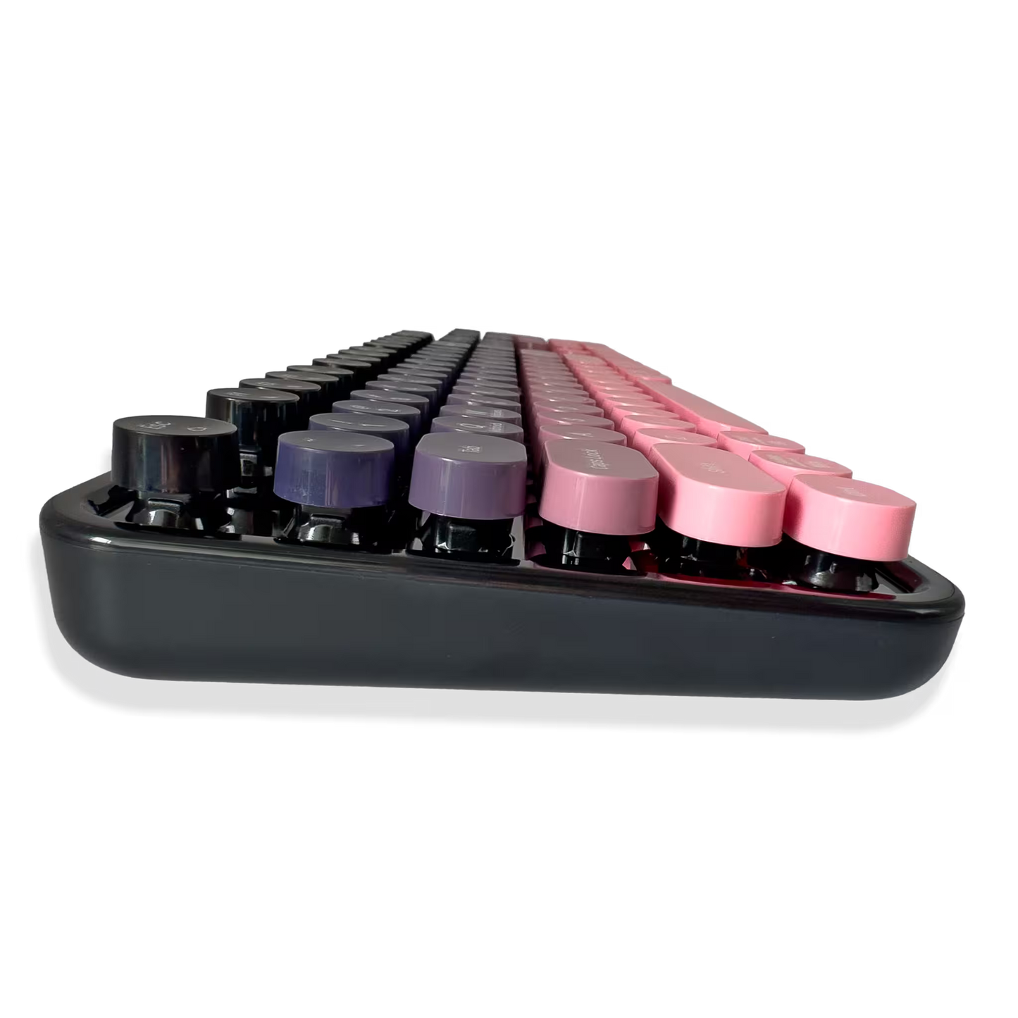 Combo Teclado Mouse MOFii SWEET Pro Recargable - Dual Bluetooth 2.4G Retro Vintage Gris