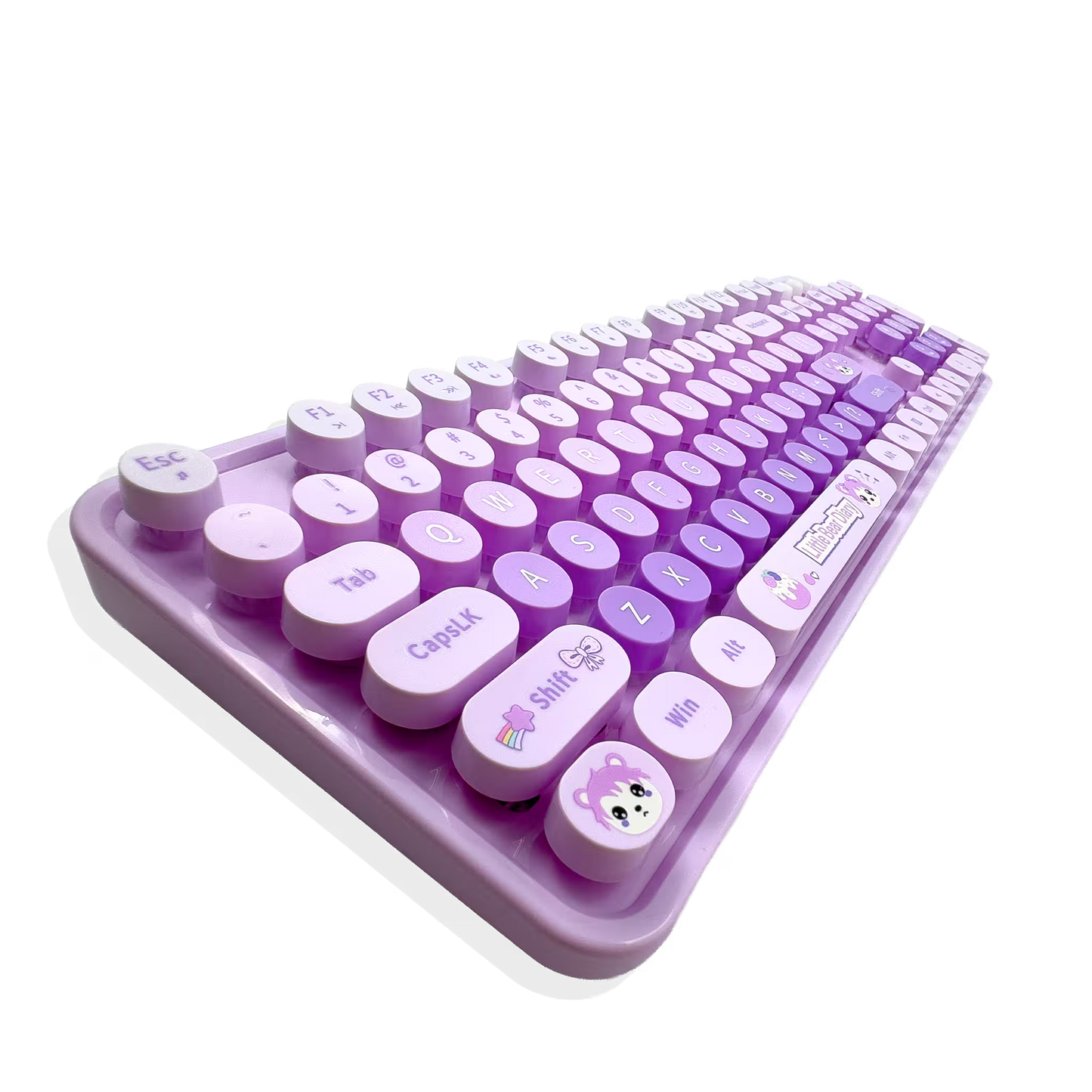 Combo Teclado Mouse Inalámbrico MOFII Sweet — 2.4G Ergónomico Silencioso 4 Botones