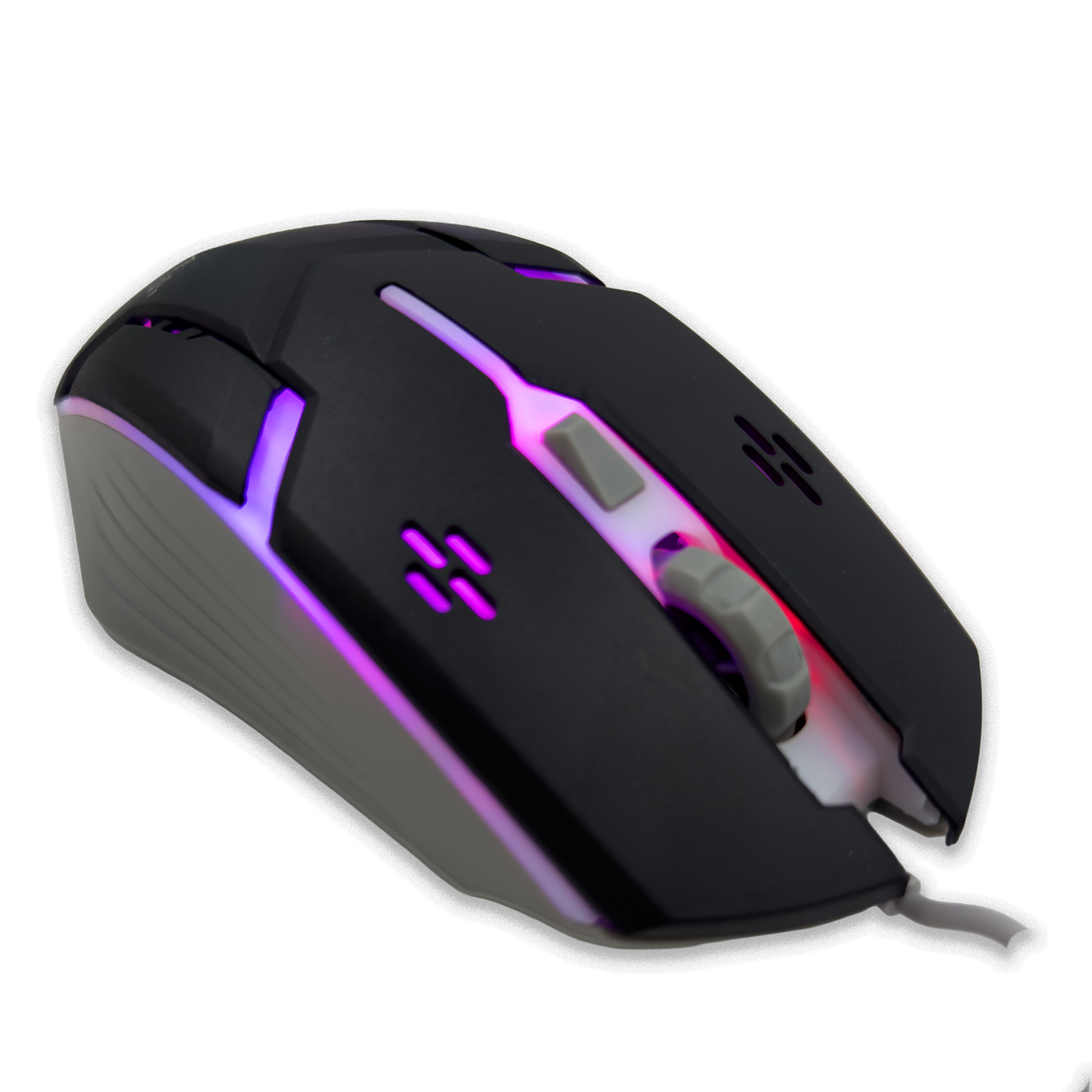 Combo Teclado Mouse Gamer RGB AOAS A-1020 Blanco - LED Multicolor DPI Ajustable USB