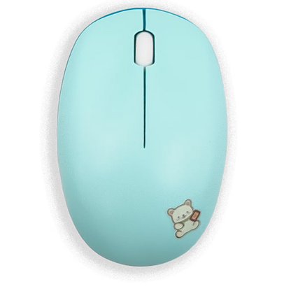 COMBO TECLADO Y MOUSE BABY BEAR | AZUL