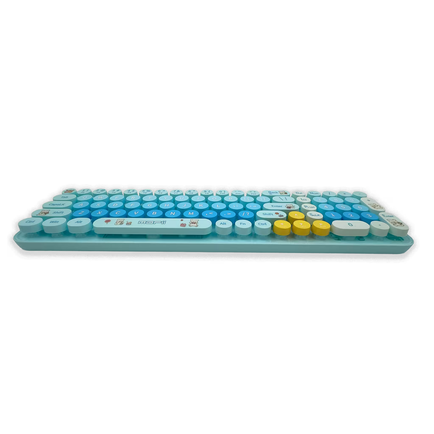 COMBO TECLADO Y MOUSE BABY BEAR | AZUL