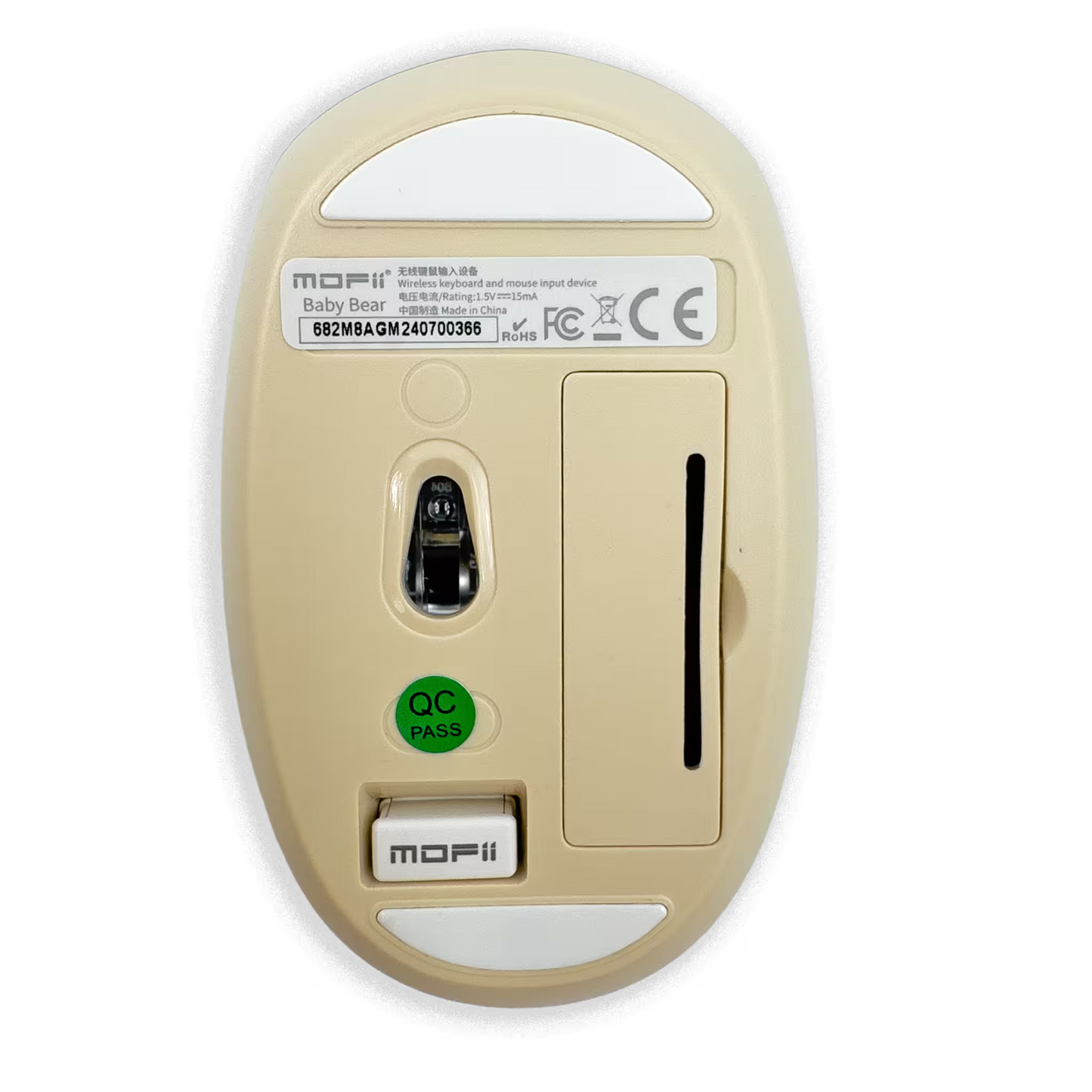 COMBO TECLADO Y MOUSE BABY BEAR | HABANO