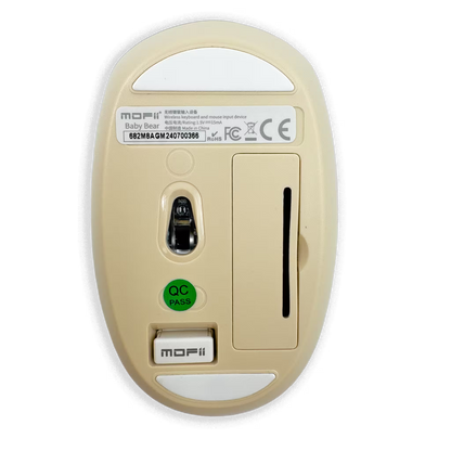 COMBO TECLADO Y MOUSE BABY BEAR | HABANO