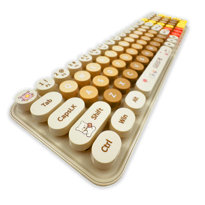 COMBO TECLADO Y MOUSE BABY BEAR | HABANO