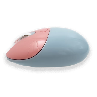 Combo Teclado y Mouse Inalámbrico Geezer Zero - Azul | 104 Teclas Redondas Full-Size | Bajo Ruido | 2.4G