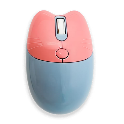 Combo Teclado y Mouse Inalámbrico Geezer Zero - Azul | 104 Teclas Redondas Full-Size | Bajo Ruido | 2.4G