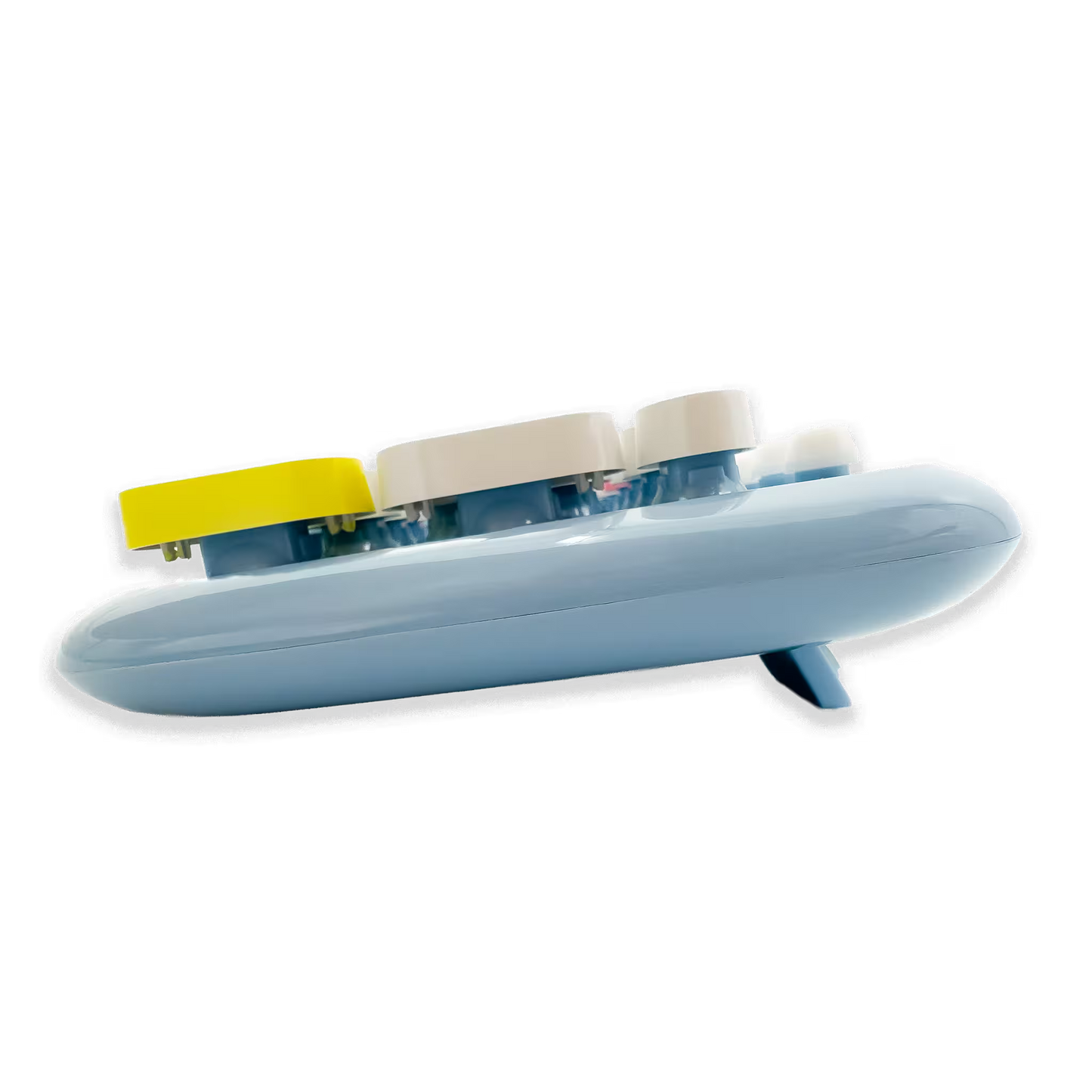 Combo Teclado y Mouse Inalámbrico Geezer Zero - Azul | 104 Teclas Redondas Full-Size | Bajo Ruido | 2.4G