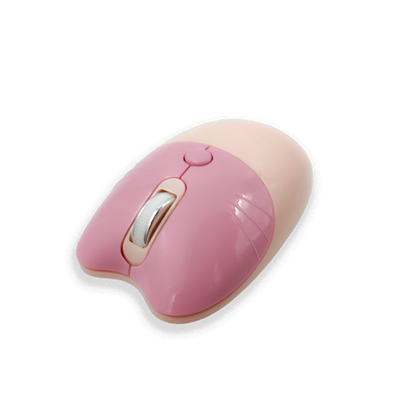 Combo Teclado y Mouse Inalámbrico Geezer Zero - Rosado | 104 Teclas Redondas Full-Size | Bajo Ruido | 2.4G