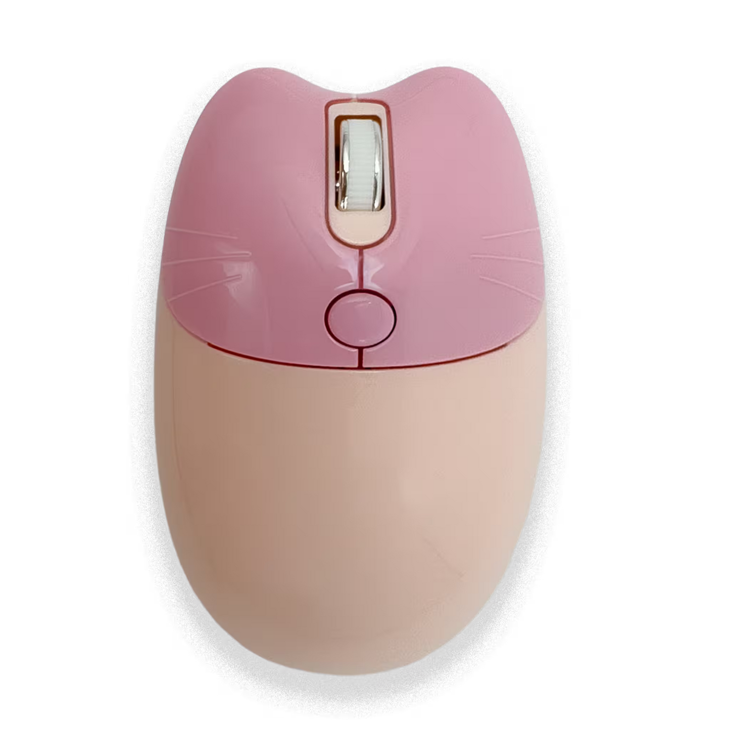 Combo Teclado y Mouse Inalámbrico Geezer Zero - Rosado | 104 Teclas Redondas Full-Size | Bajo Ruido | 2.4G