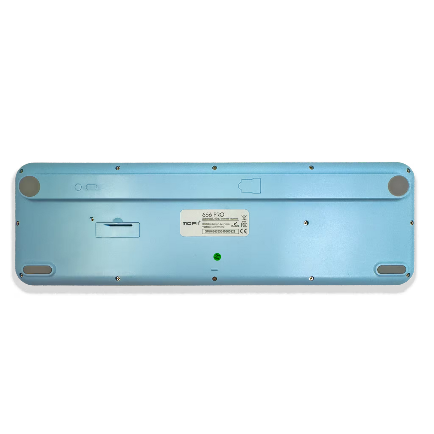 COMBO TECLADO Y MOUSE INALÁMBRICO MOFII-66PRO| AZUL