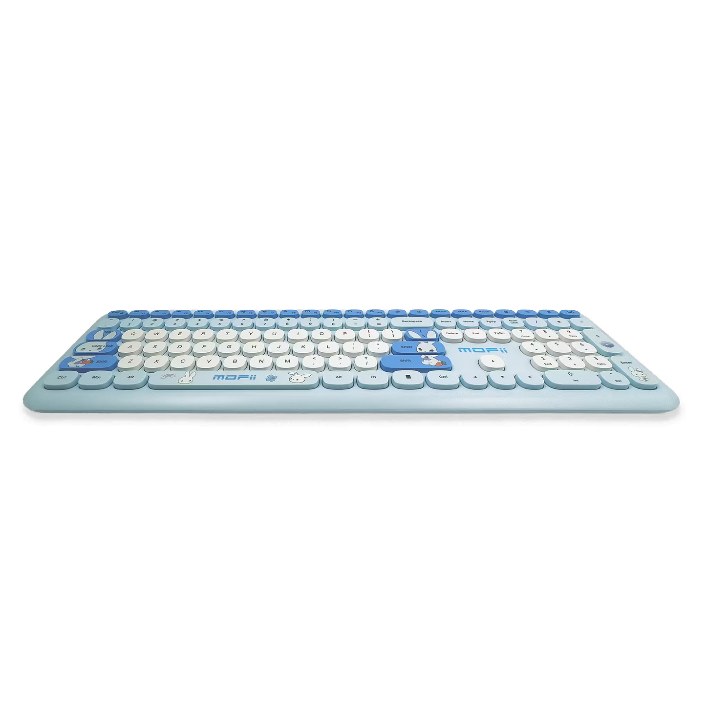 COMBO TECLADO Y MOUSE INALÁMBRICO MOFII-66PRO| AZUL
