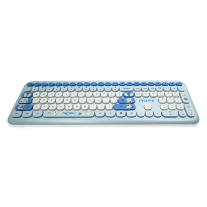 COMBO TECLADO Y MOUSE INALÁMBRICO MOFII-66PRO| AZUL
