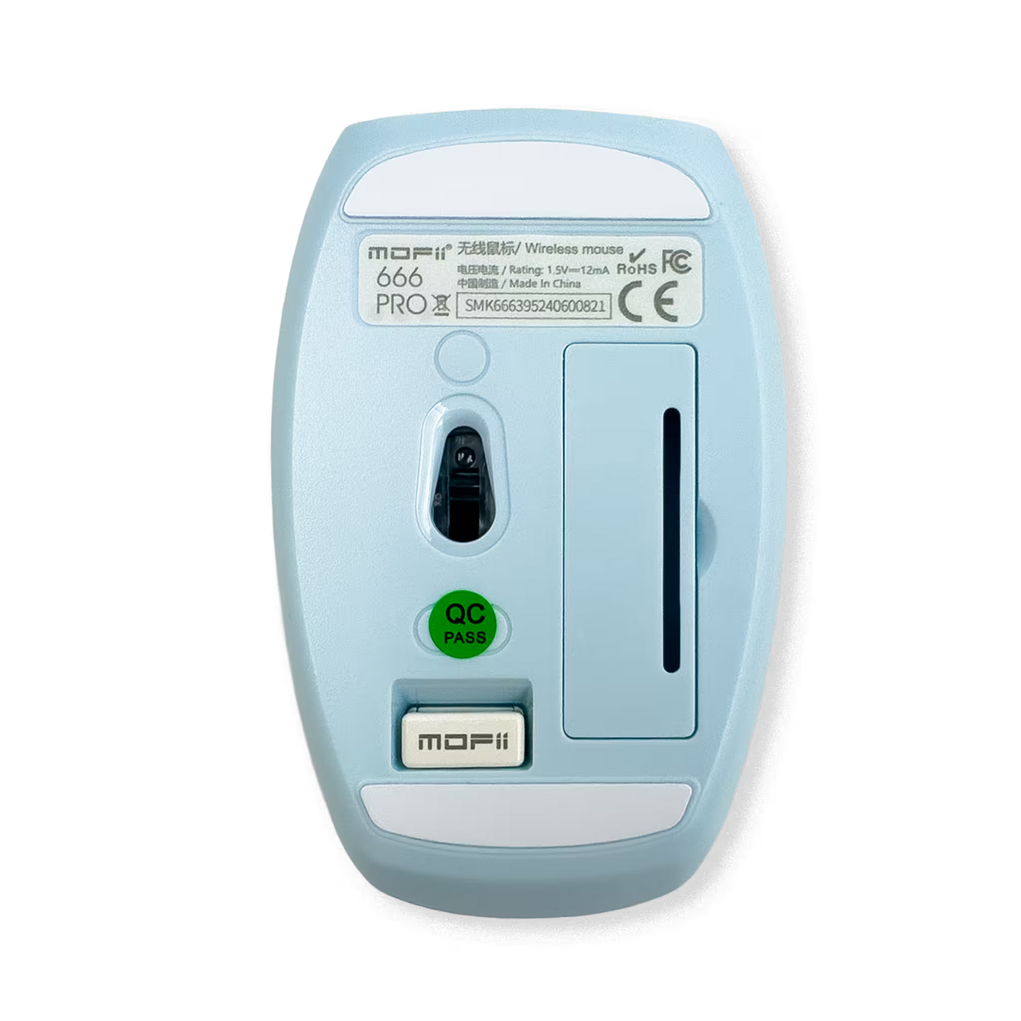 COMBO TECLADO Y MOUSE INALÁMBRICO MOFII-66PRO| AZUL