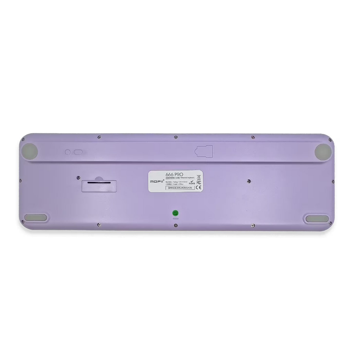 COMBO TECLADO Y MOUSE INALÁMBRICO MOFII-66PRO| MORADO