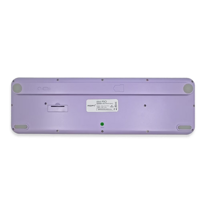 COMBO TECLADO Y MOUSE INALÁMBRICO MOFII-66PRO| MORADO