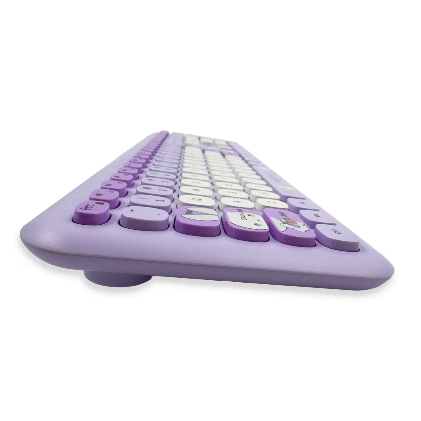 COMBO TECLADO Y MOUSE INALÁMBRICO MOFII-66PRO| MORADO