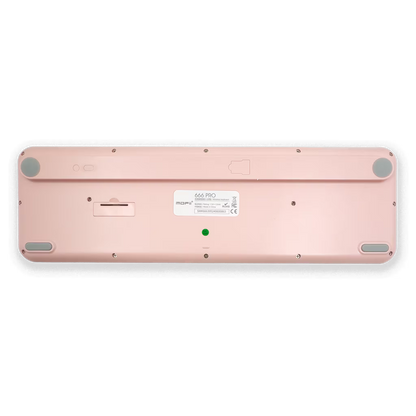 COMBO TECLADO Y MOUSE INALÁMBRICO MOFII-66PRO| ROSADO