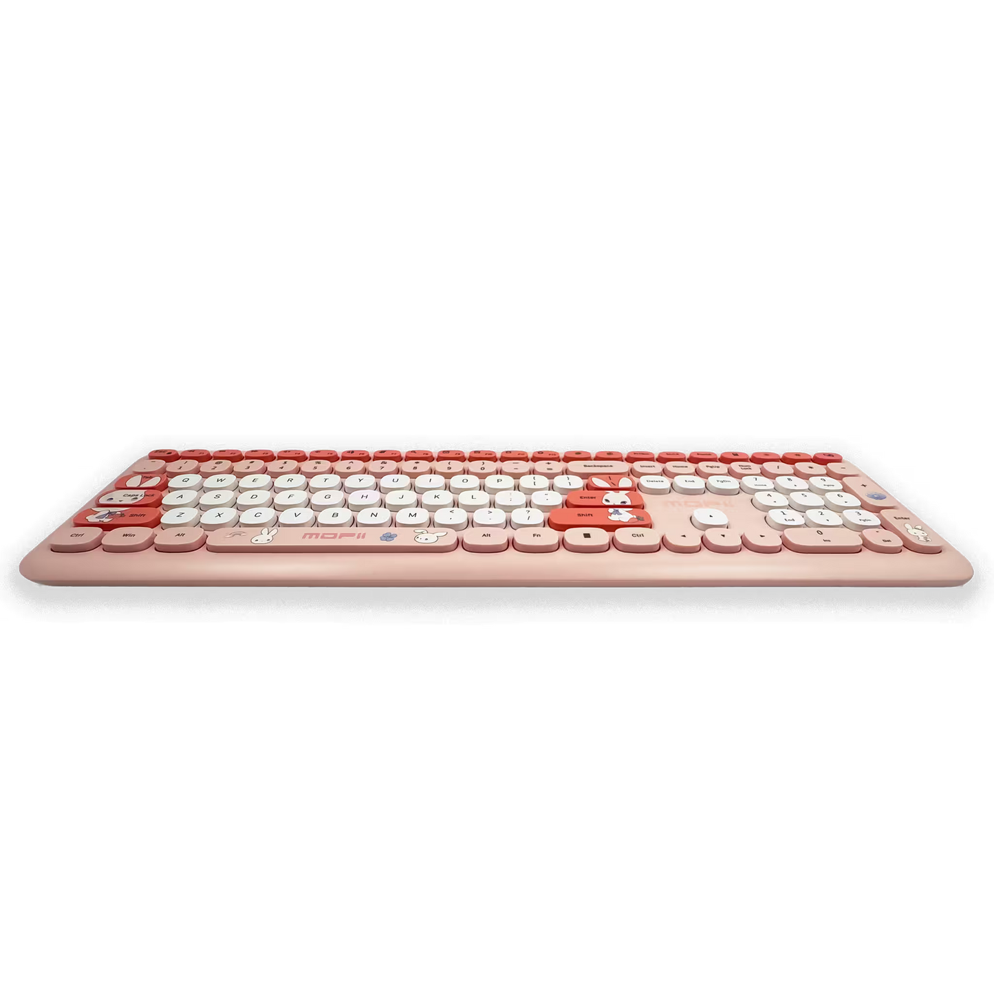 COMBO TECLADO Y MOUSE INALÁMBRICO MOFII-66PRO| ROSADO