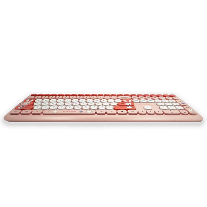 COMBO TECLADO Y MOUSE INALÁMBRICO MOFII-66PRO| ROSADO