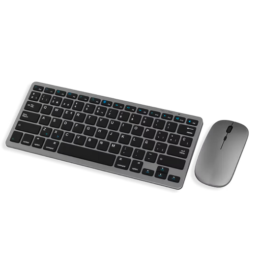 Combo Teclado y Mouse Inalámbrico Weibo WB-8077 Recargabl... - vista 2 teclado gamer