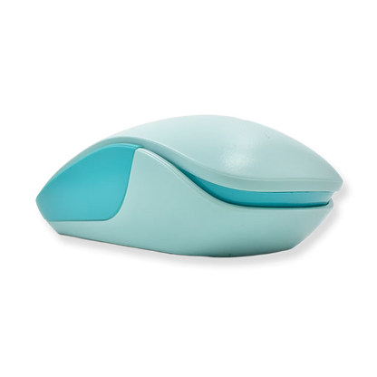 Combo Teclado y Mouse Inalámbrico Mofii Retro - 68 Teclas Redondas Turquesa | 2.4G Receptor Único