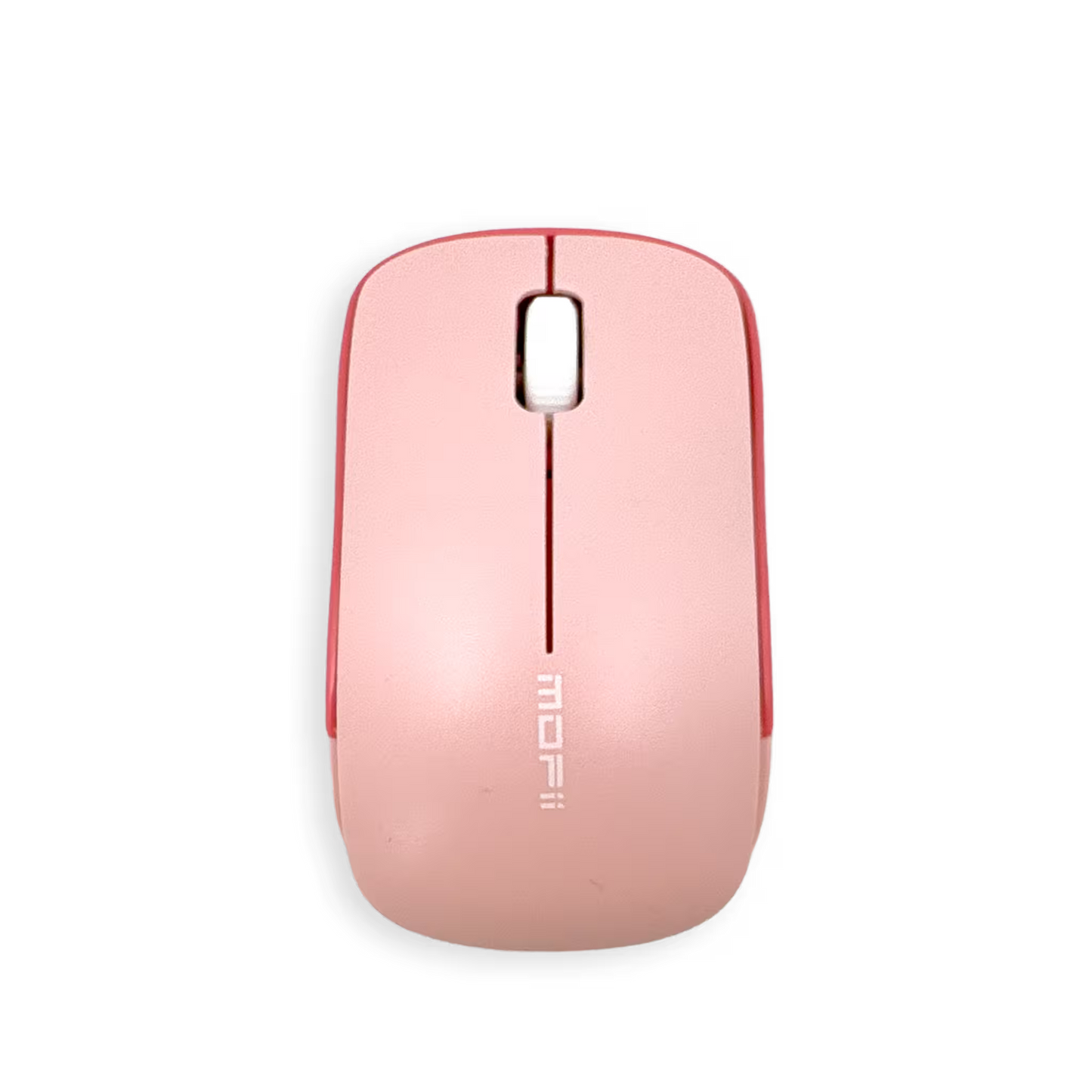 Combo Teclado y Mouse Inalámbrico Mofii Retro - 68 Teclas Redondas Rosado | 2.4G Receptor Único