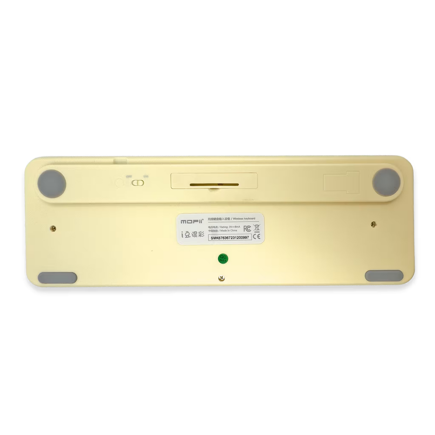 Combo Teclado y Mouse Inalámbrico Mofii Retro - 68 Teclas Redondas Habano | 2.4G Receptor Único