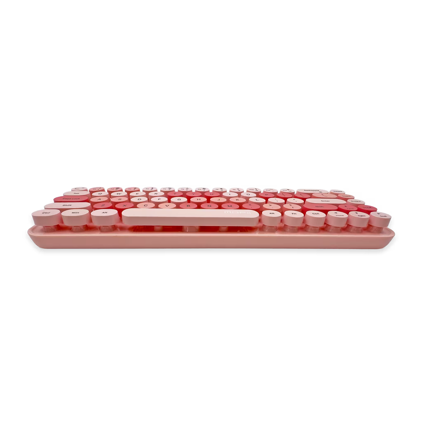 Combo Teclado y Mouse Inalámbrico Mofii Retro - 68 Teclas Redondas Rosado | 2.4G Receptor Único