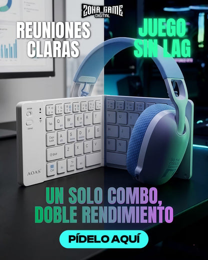 Combo Trabajo & Audio - vista 5 accesorio gamer