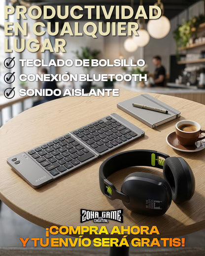 Combo Trabajo & Audio - vista 2 accesorio gamer