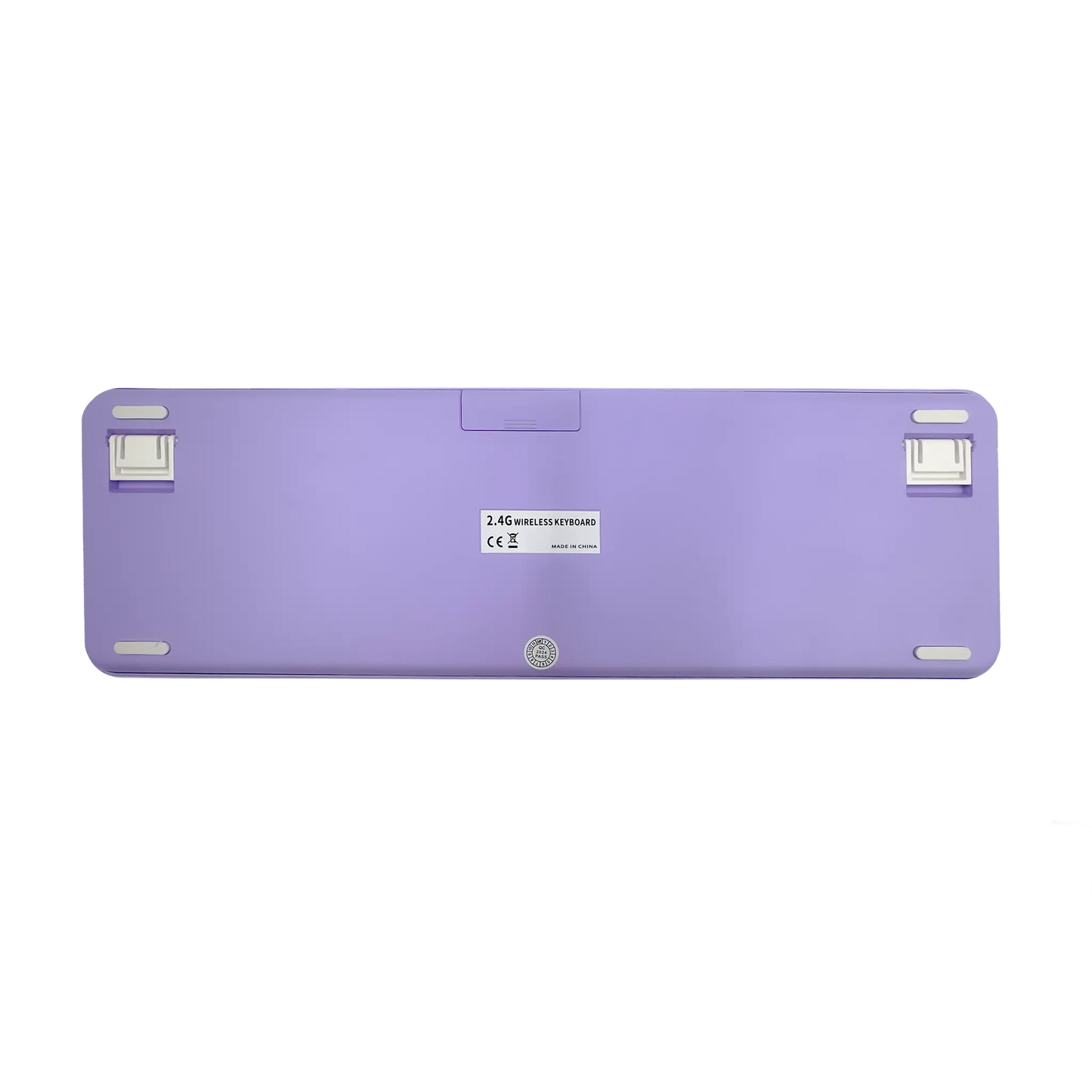 COMBO TECLADO Y MOUSE INALÁMBRICO K73 | MORADO