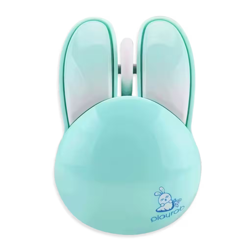 Mouse Inalámbrico Silencioso Mofii M6 - Turquesa 1200 DPI 2.4G | Ergonómico Para Ella