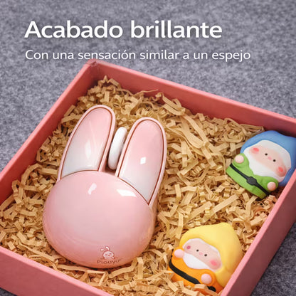 Mouse Inalámbrico Silencioso Mofii M6 - Rosa Pastel 1200 DPI 2.4G | Ergonómico Para Ella