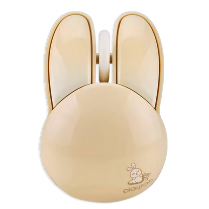Mouse Inalámbrico Silencioso Mofii M6 - Beige 1200 DPI 2.4G | Ergonómico Para Ella