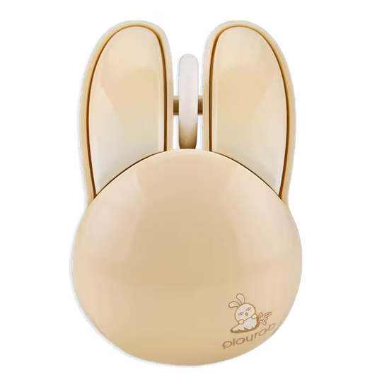Mouse Inalámbrico Silencioso Mofii M6 - Beige 1200 DPI 2.4G | Ergonómico Para Ella