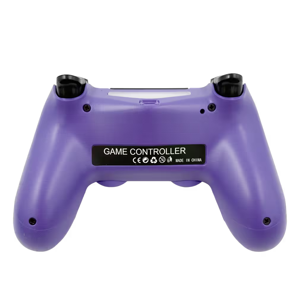 Control Genérico Compatible PS4 - Morado | Bluetooth Vibración Dual Panel Táctil Altavoz