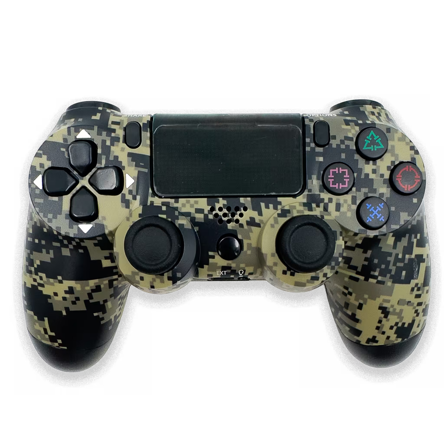 CONTROLES GENERICOS PLAY 4 - CAMUFLADO PIXELADO