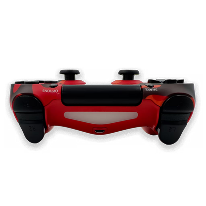 CONTROL GENERICO PLAY 4 - EDICIONES CON DISEÑO | CAMUFLADO ROJO